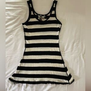 Young Fabulous & Broke Monochrome Striped Tank Top